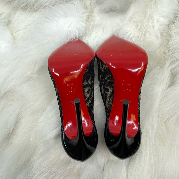 ✨SOLD✨ Christian Louboutin Lace Follies 100MM - Picture 5 of 6